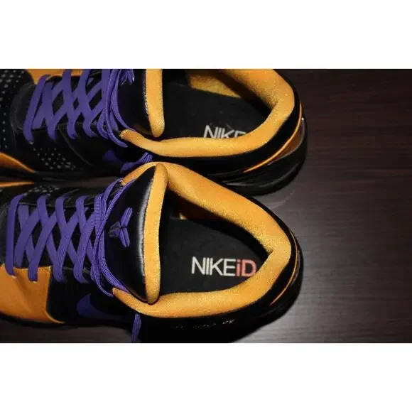 Nike Kobe 4 Sneakers Size 14 2009 Custom 1 of 1 Commemorative Sneakers - Picture 6 of 9